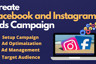 create facebook and instagram ads campaign