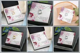 design unique necklace, message cards for shineon, gearbubble