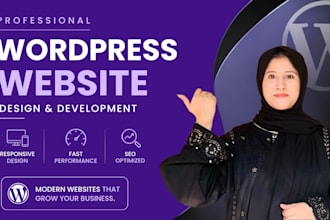 develop aesthetic and responsive wordpress websites