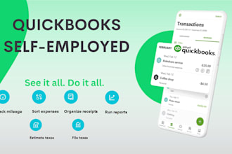 do accounting and bookkeeping in quickbooks self employed