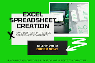 create a spreadsheet to simplify a tough task