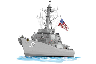 creat vector ilustration of boat, fast  delivery