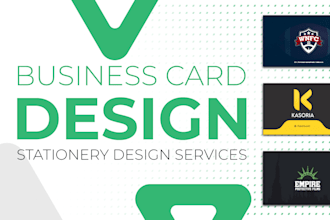 design professional business card with print ready files