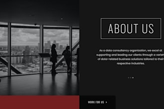 build a website for you or your company