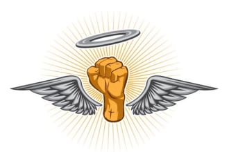 do a modern church religious seal or ministry logo design