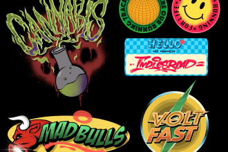 create a custom logo, patch, and sticker