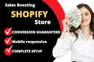 shopify website redesign, shopify website design, shopify store design