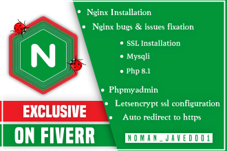 install fix nginx, SSL certificate, and https on vps server