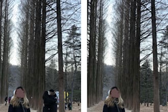 do photoshop editing, background edit