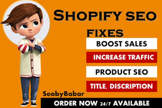 do shopify seo to boost shopify sales and google rankings