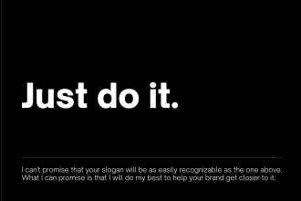 create unique and catchy slogans and taglines for your brand
