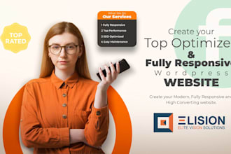 design and develop a high performance professional business wordpress website
