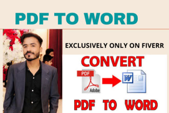 convert PDF into exactly formatted microsoft word by typing or ocr urgently
