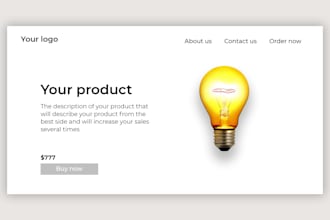 build a high converting landing page