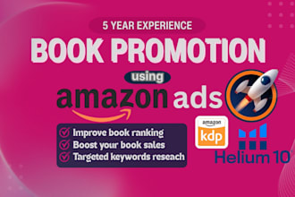 do book promotion using amazon KDP ads campaign