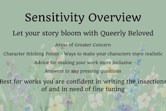overview sensitivity reading check