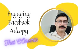 write an engaging and creative facebook ad copy for you