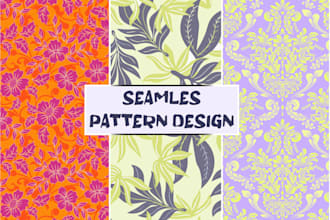design seamless repeat pattern design