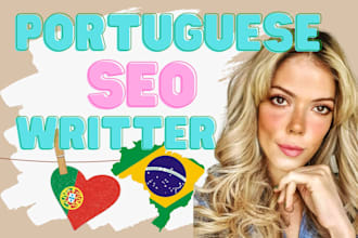be your portuguese content writer