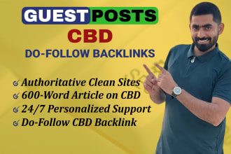get you cbd backlinks through guest posting