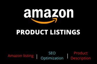 write killer amazon product description, product listing page optimization fba