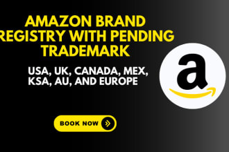 approve your amazon brand registry with pending trademark