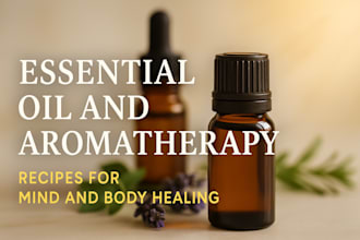 create essential oil and aromatherapy recipes for mind and body healing