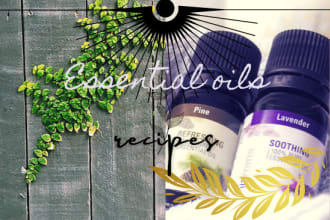 create essential oil recipes for wellness
