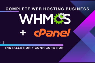 do reseller hosting business using whmcs and whm cpanel