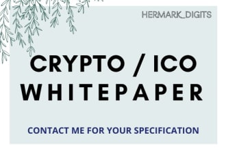 write well detailed crypto whitepaper or ico, nft whitepaper