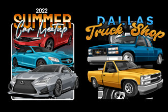 make awesome cars and automotive illustration art