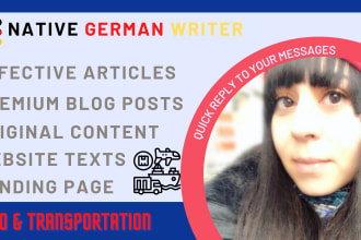 write a unique german text