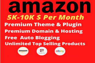 design premium clickbank amazon affiliate autopilot website