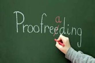 proofread your content to make sure there are no mistakes