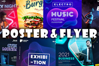 create modern poster with in 1 day