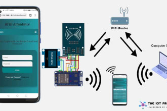 program arduino esp32 nodemcu iot, android, website or labview