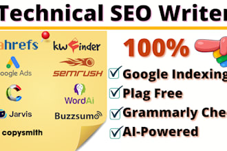 be your ai powered technical SEO content writer for blogs