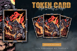create custom cards for nft and tokens collections