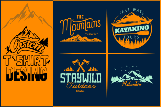create custom graphics trendy t shirt design