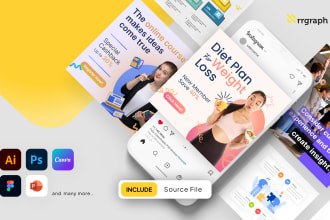 create a social media post designs and templates