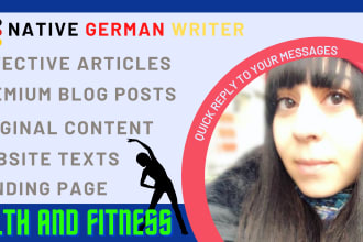 write a perfect, unique german SEO text