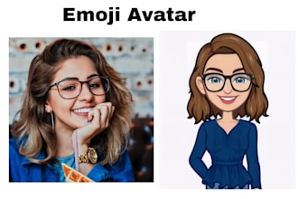 create stunning cartoon avatar or character of you in 24 hr