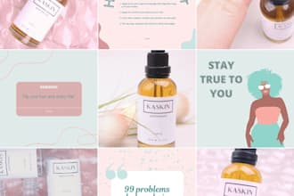 design instagram posts and story content for your feed