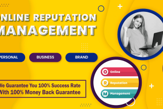 do online reputation management and suppress negative links