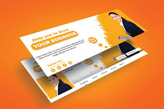 design stunning and luxury fb cover banner