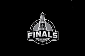 design nll finals logo in 1 day