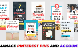 design etsy and amazon custom pinteres pins