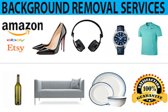 do white and transparent background removal for amazon ebay