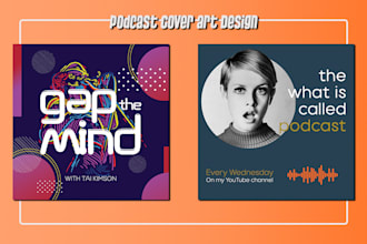 design your unique podcast cover art