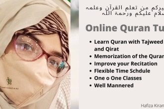 be your online quran teacher, quran tutor, learn tajweed and qirat